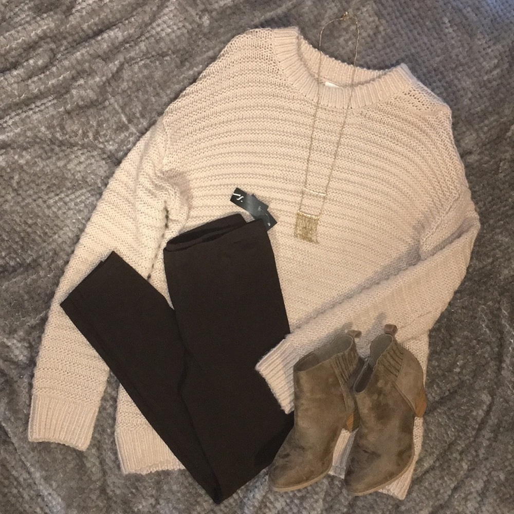 Brown leggings